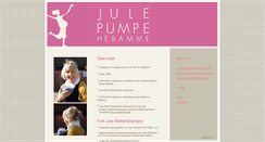 Desktop Screenshot of julepumpe.de